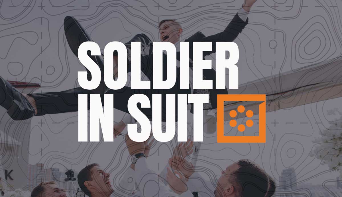 SOLDIER IN SUIT