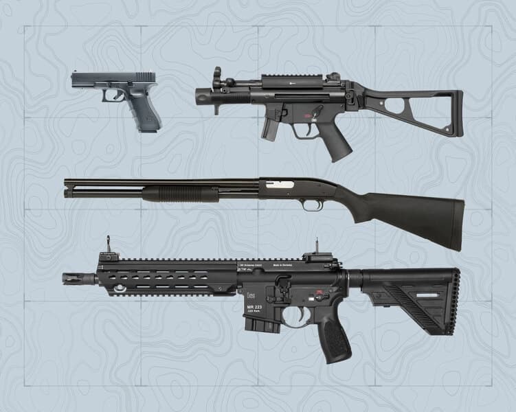 Lead Cake — the firearms in the birthday party package